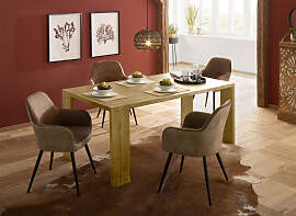 Esstisch HOME AFFAIRE "Marbella", braun