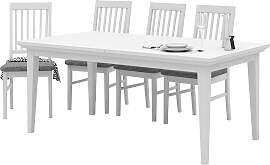 Esstisch HOME AFFAIRE "Paris", weiß,