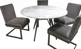 Esstisch LEONIQUE "Coral, rund,