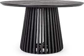 Esstisch Odion aus Mangoholz, modern rund mit