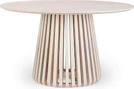 Esstisch Odion Mangoholz, modern rund mit