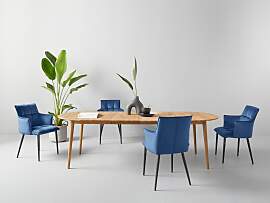Esstisch OTTO HOME "Toarp", braun (eiche 