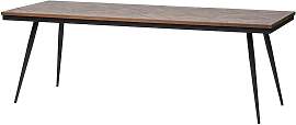 Esstisch Rhombic aus recyceltem Teakholz,