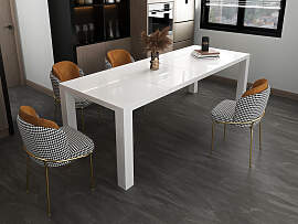 Esstisch SALESFEVER "Stilvoller Tisch",