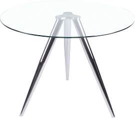 Esstisch SALESFEVER, transparent (transparent,