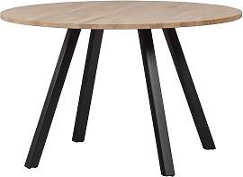 Esstisch Tablo aus Eiche, modern rundes Design,