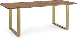 Esstisch Vital aus Akazienholz, modernes Design,