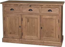 Esszimmer Anrichte Landhausstil - Eichenplatte