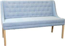 Esszimmer Polsterbank Landhausstil 140 cm Samt