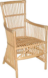 Esszimmersessel, beige (natur), B:55cm H:96cm
