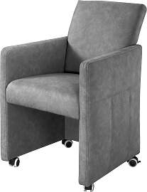 Esszimmersessel EXXPO - SOFA FASHION, grau