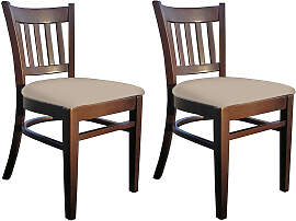 Esszimmerstuhl 137-M (2er-Set) Leder
