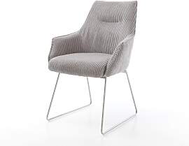 Esszimmerstuhl Alja-Flex mit Armlehnen Cord