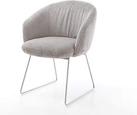 Esszimmerstuhl Caja-Flex mit Armlehnen Cord