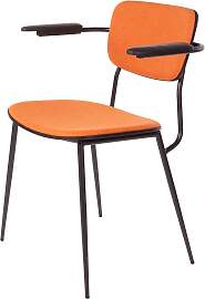 Esszimmerstuhl College Stapelstuhl orange orange