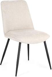 Esszimmerstuhl Cora 4er-Set aus Stoff, modernes