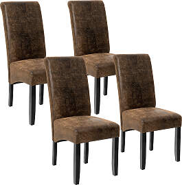 Esszimmerstuhl, ergonomisch, massives Hartholz -