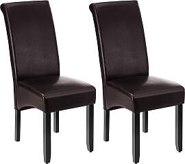 Esszimmerstuhl, ergonomisch, massives Hartholz -