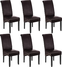 Esszimmerstuhl, ergonomisch, massives Hartholz -