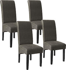 Esszimmerstuhl, ergonomisch, massives Hartholz -