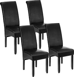 Esszimmerstuhl, ergonomisch, massives Hartholz -