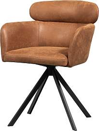 Esszimmerstuhl Fenne aus Kunstleder, modern