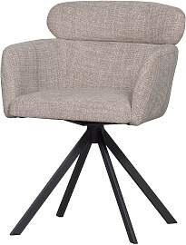 Esszimmerstuhl Fenne aus Webstoff, modern und