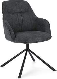 Esszimmerstuhl Grant aus Stoff, modernes Design