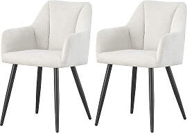 Esszimmerstuhl HOME AFFAIRE "MILTON, 2er Set, 