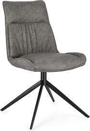 Esszimmerstuhl Jordan aus Kunstleder, modern,