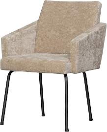 Esszimmerstuhl Mount aus Chenille-Stoff, Retro