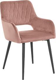 Esszimmerstuhl OTTO HOME "Franca", rosa