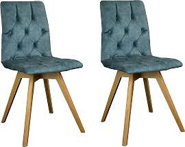 Esszimmerstuhl OTTO HOME "Rania", blau