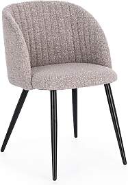 Esszimmerstuhl Queen Boucle-Stoff, modern