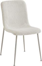 Esszimmerstuhl Rinas 4er-Set mit Cordbezug,