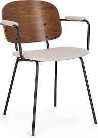 Esszimmerstuhl Sienna aus Stoff, skandinavischer