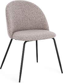 Esszimmerstuhl Tanya 4er-Set aus Boucle, modern