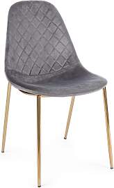 Esszimmerstuhl Terry 4er-Set aus Samt, modern