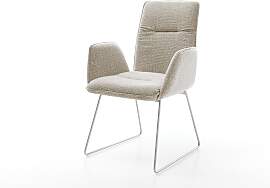 Esszimmerstuhl Vinja-Flex Webstoff Soft Beige