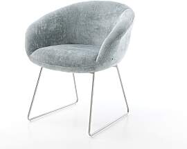 Esszimmerstuhl Vinka-Flex mit Armlehnen Chenille