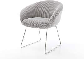Esszimmerstuhl Vinka-Flex mit Armlehnen Cord