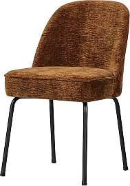 Esszimmerstuhl Vogue aus Chenille-Stoff, modernes