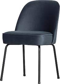 Esszimmerstuhl Vogue aus Samt, modern gepolstert,