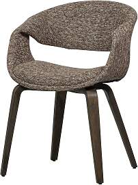 Esszimmerstuhl Yossi aus Webstoff, modern und