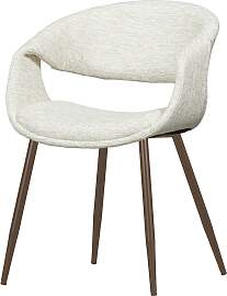 Esszimmerstuhl Yossi aus Webstoff, modern und