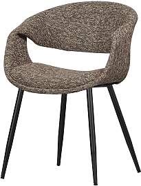 Esszimmerstuhl Yossi aus Webstoff, modernes