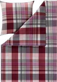ESTELLA Kuschelflanell Bettwäsche Ambros aubergine
