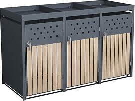 ESTEXO Mülltonnenbox Mülltonnenverkleidung mit