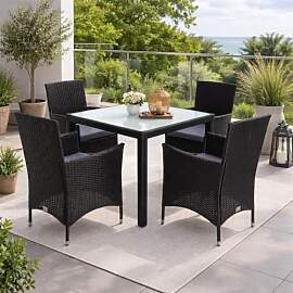 ESTEXO Polyrattan Gartenmöbel Set Sitzgruppe