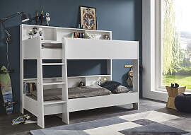 Etagenbett RELITA "Sway", weiß, B:130cm 